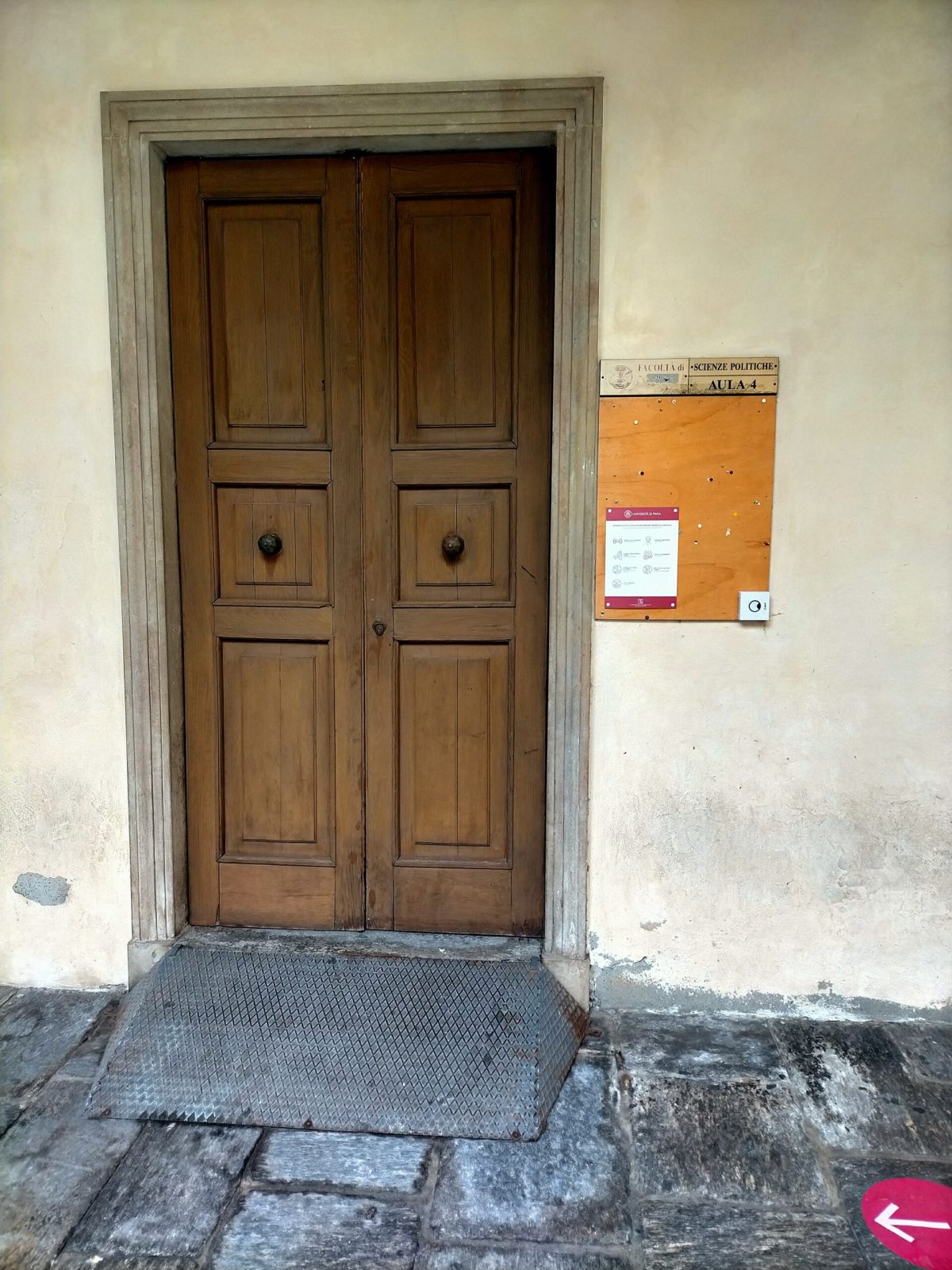 Aula 4 Dipartimento di Scienze Politiche